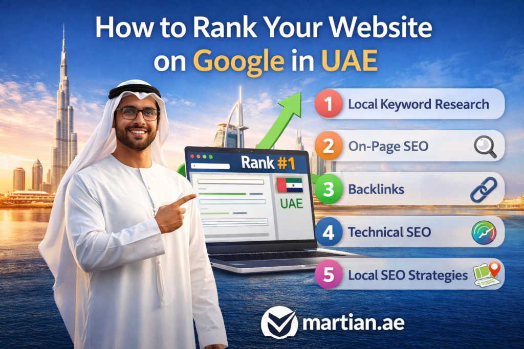How to Rank Your Website on Google in UAE (Step-by-Step Guide)