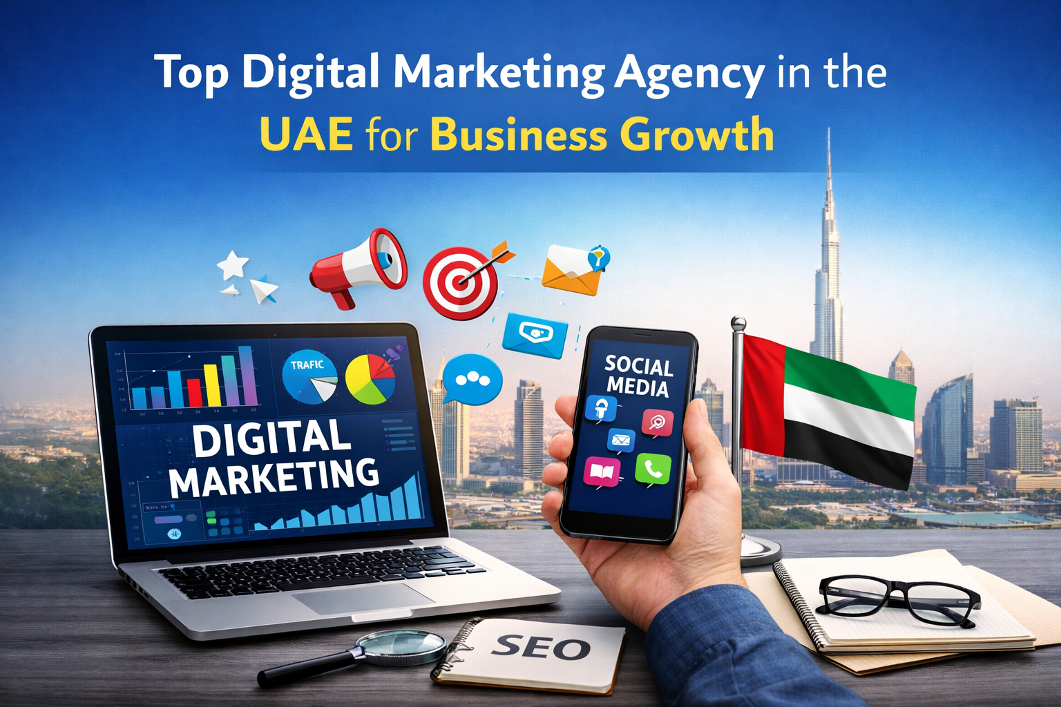 Top Digital Marketing Agency UAE - Business Growth Solutions Dubai
