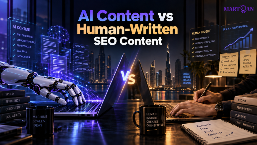 AI Content vs Human-Written SEO Content